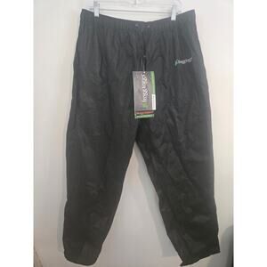 NWT Frogg Toggs pro action pants mens size xl black breathable.